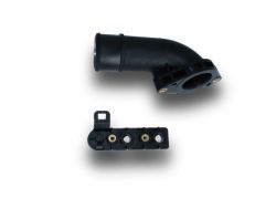 Bracket sensor and flange